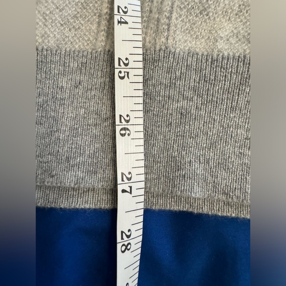 NWOT Jcrew Short-sleeve cashmere sweater-polo in glen plaid - Picture 8 of 9